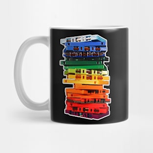 Rainbow tapes Mug